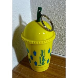 Starbucks Frappuccino Cup Key Chain in Yellow